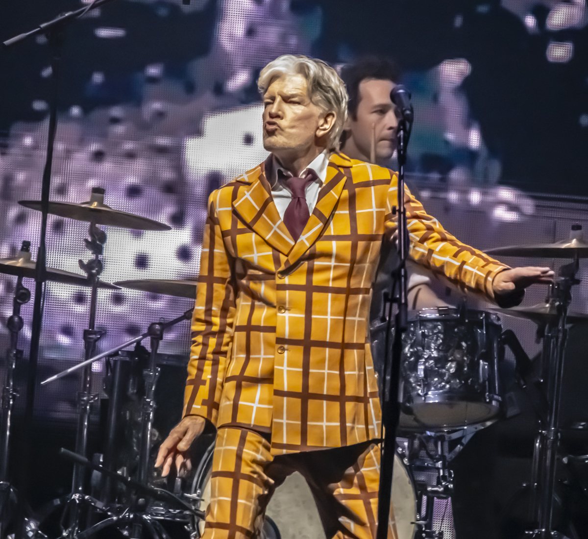 Split Enz performing at Rod Laver Arena, Melbourne, May 13 2026