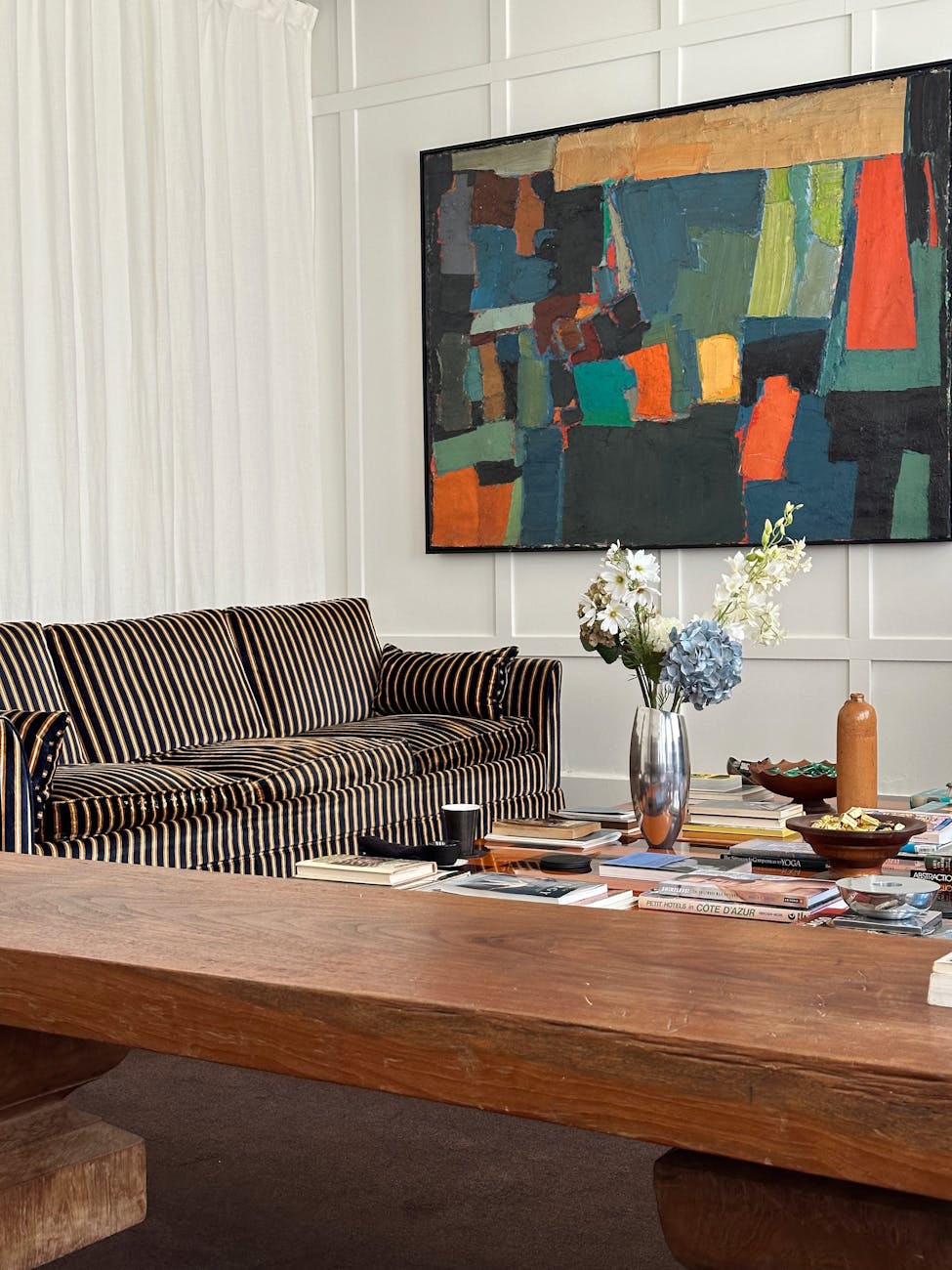 Stephen and Tanya Mendel's Melbourne home reimagined through art and texture