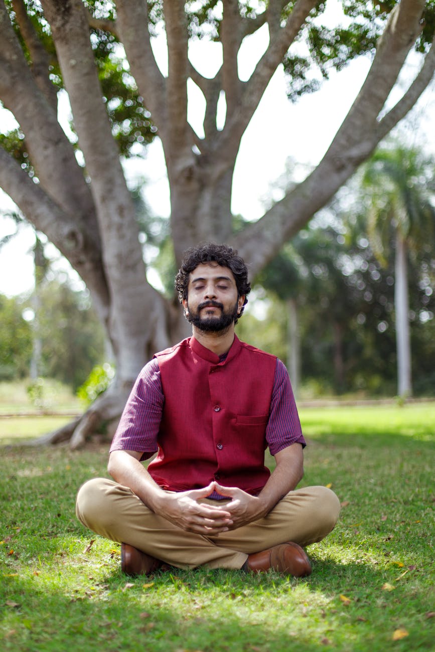 Mindfulness meditation image used on the article page