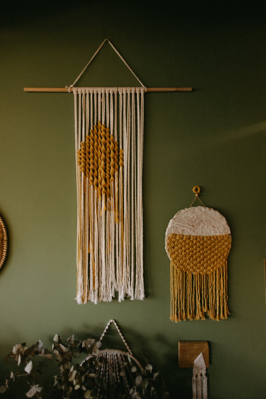 Textile art at home