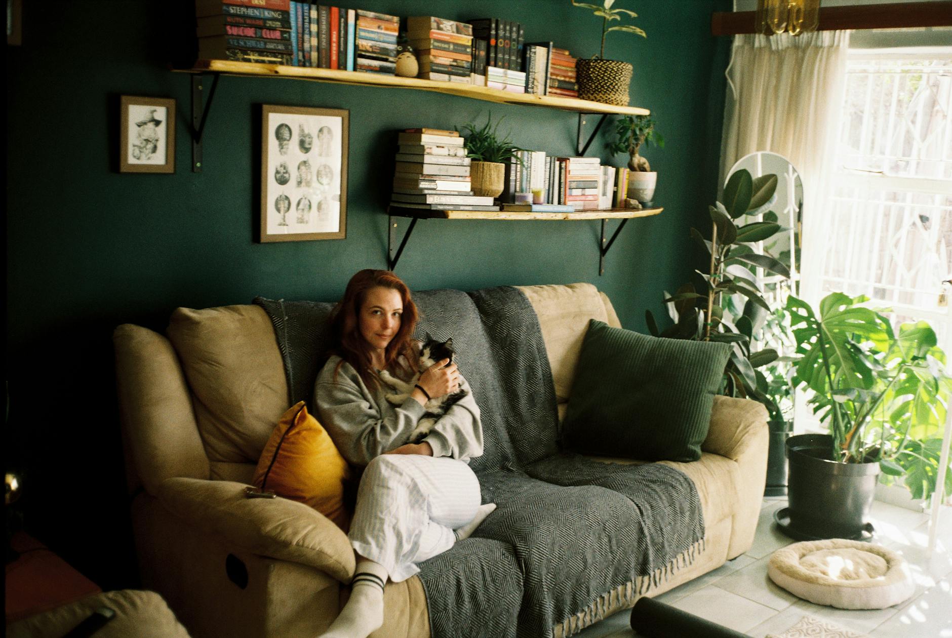 A quiet, restorative moment at home that captures the appeal of opting out.