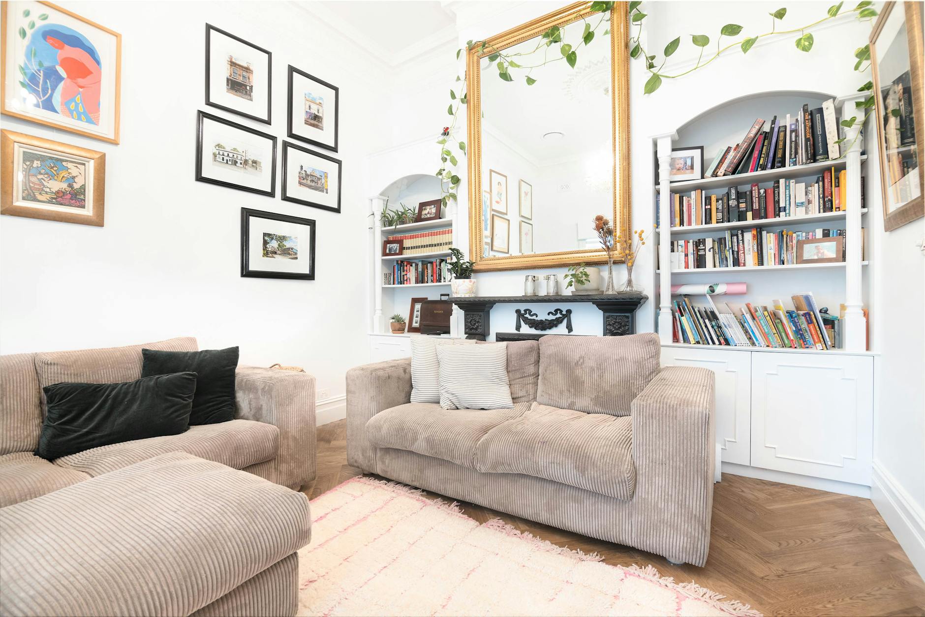Bright Melbourne-style living room interior, echoing the domestic space renters are now better equipped to ask more of.